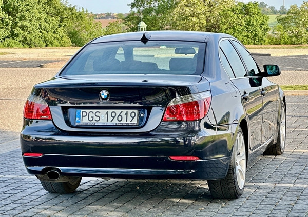 BMW Seria 5 cena 27800 przebieg: 270000, rok produkcji 2008 z Choszczno małe 137